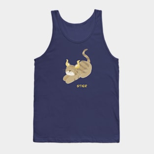 Stier Katze Tank Top